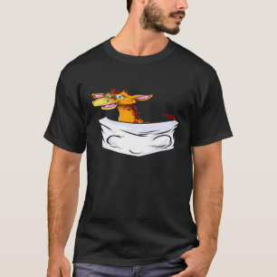 Africa Animal Zoo Keeper Safari  Pocket Giraffe T-Shirt