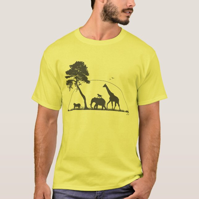 Africa Animals T-Shirt (Front)