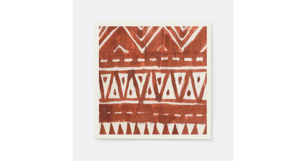 Africa art paper napkins Zazzle