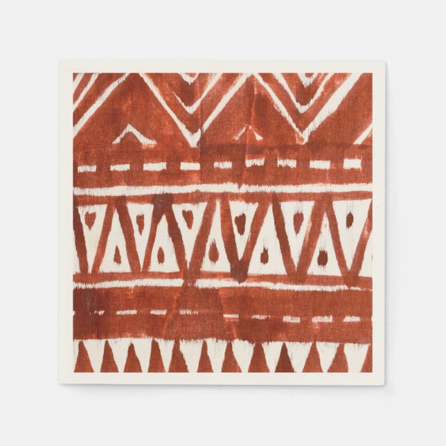 Africa art paper napkins (Front)