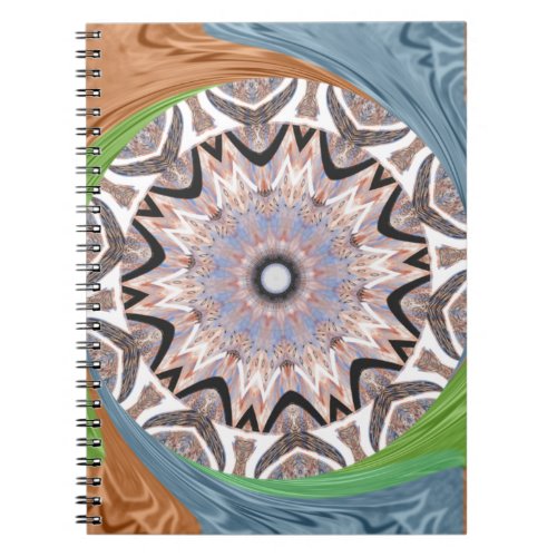 Africa Asia traditional edgy pattern Notebook