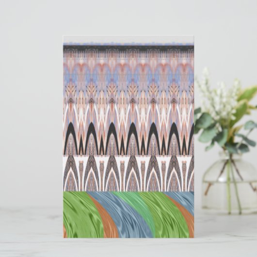 Africa Asia traditional pattern (Standing Front)