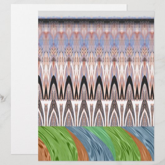 Africa Asia traditional pattern (Front/Back)