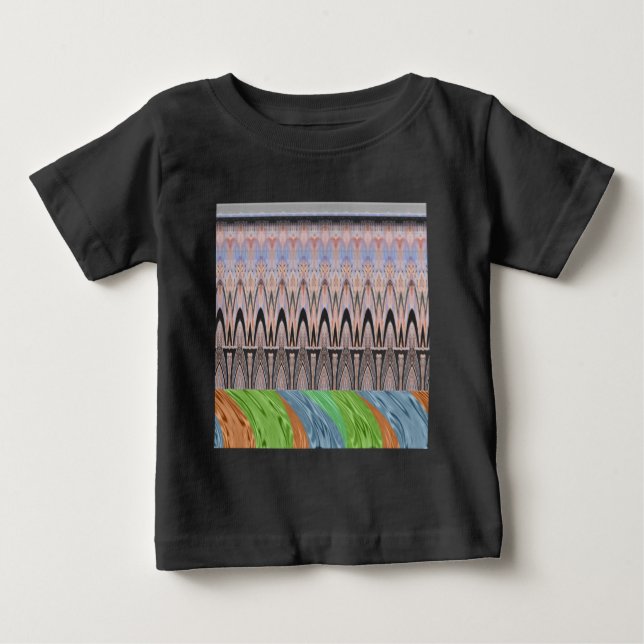Africa Asia traditional pattern Baby T-Shirt (Front)
