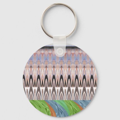 Africa Asia traditional pattern Keychain