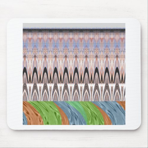 Africa Asia traditional pattern Mouse Pad