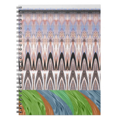 Africa Asia traditional pattern Notebook