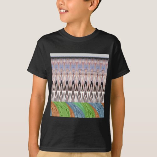 Africa Asia traditional pattern T_Shirt