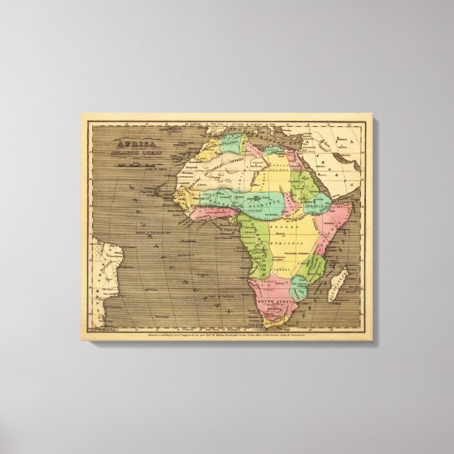 Africa, Atlantic Canvas Print (Front)