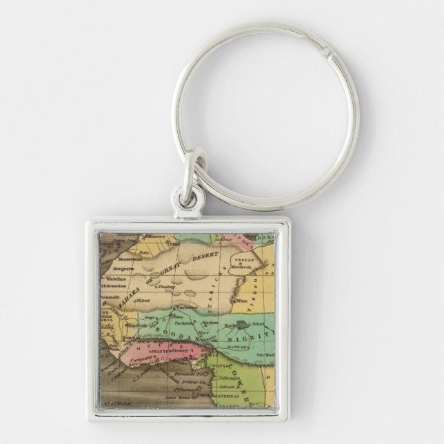 Africa, Atlantic Keychain (Front)