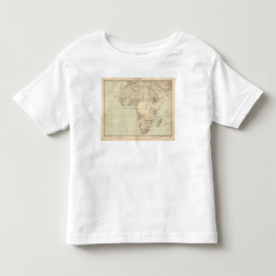 Africa Atlas Map showing colonies Toddler T-shirt