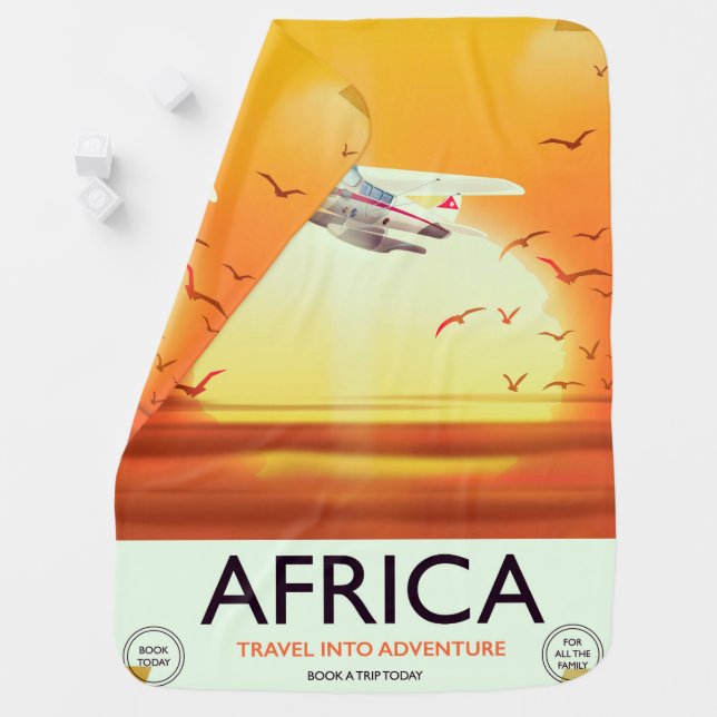 Africa Baby Blanket (In Situ)