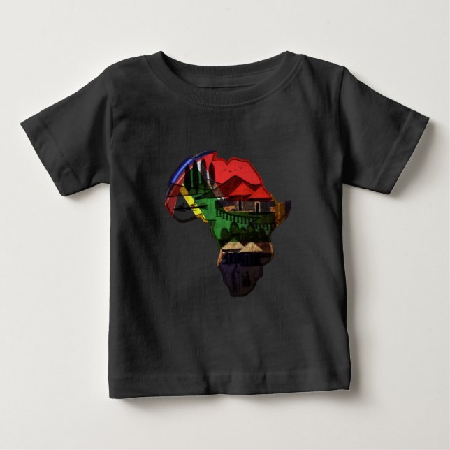 Africa Baby T-Shirt (Front)