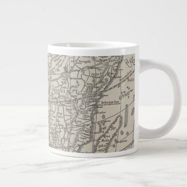 Africa Before Stanley Giant Coffee Mug (Right)