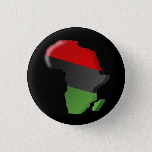 AFRICA BLACK RED GREEN PAN_ AFRICANISM BUTTON