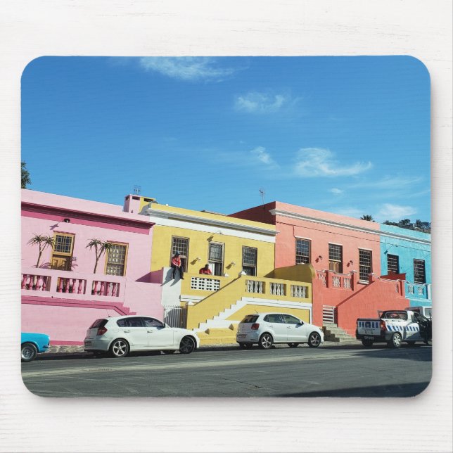 Africa - Bo-Kaap Cape Town Mouse Pad (Front)
