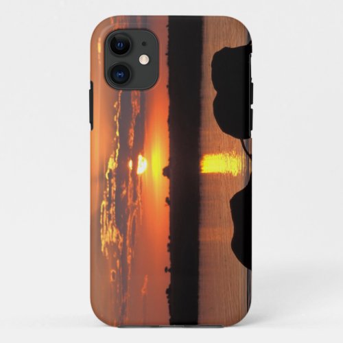 Africa Botswana Chobe National Park Herd of iPhone 11 Case