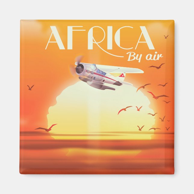 Africa By Air Magnet (Front)