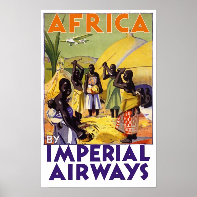 Africa by Imperial Airways Poster (Front)