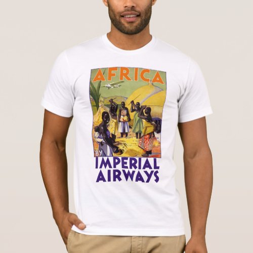 Africa by Imperial Airways T_Shirt