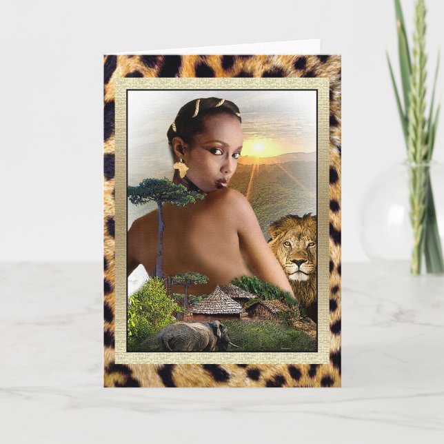 Africa Card (Front)