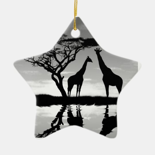Africa Ceramic Ornament