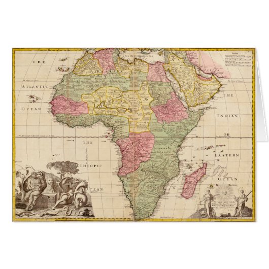 Africa circa 1725 cards (Front Horizontal)