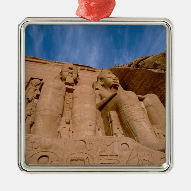 Africa, Egypt, Abu Simbel, Ramses II and Metal Ornament (Front)