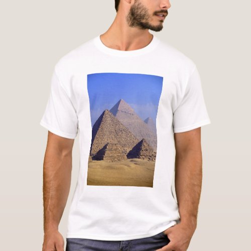 Africa Egypt Cairo Giza Great pyramids T_Shirt