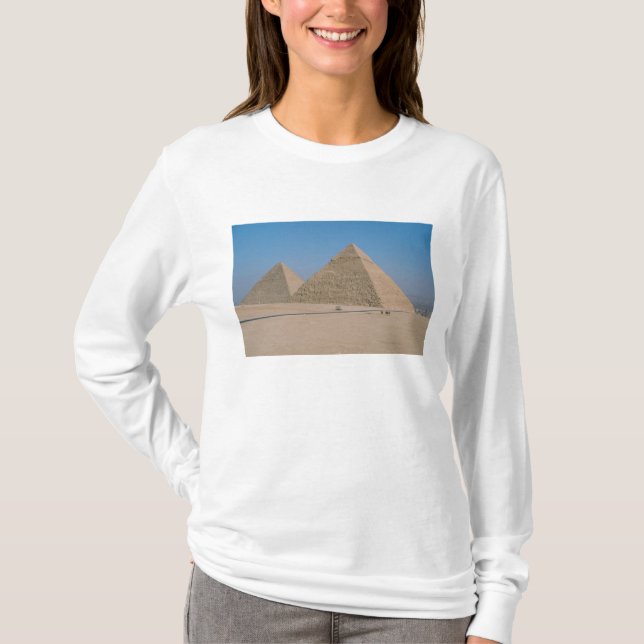 Africa - Egypt - Cairo - Great Pyramids of Giza, T-Shirt (Front)