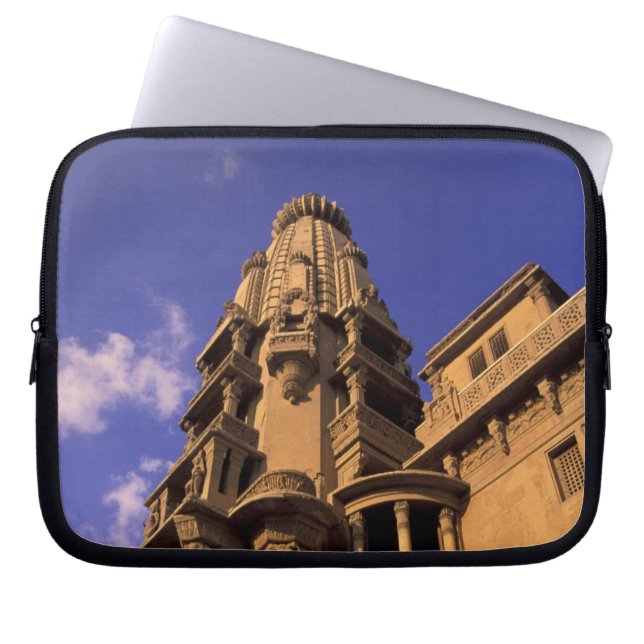 Africa, Egypt, Cairo, Heliopolis. Baron's Laptop Sleeve (Front)