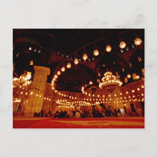 Africa, Egypt, Cairo, Muhammad Ali Mosque, The Postcard (Front)