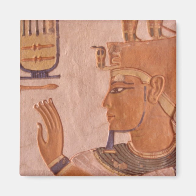 Africa, Egypt, Valley of the Kings. Tomb wall Magnet (Front)