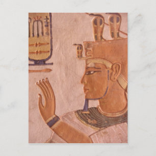 Africa, Egypt, Valley of the Kings. Tomb wall Postcard