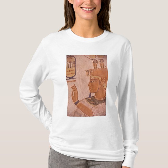 Africa, Egypt, Valley of the Kings. Tomb wall T-Shirt (Front)