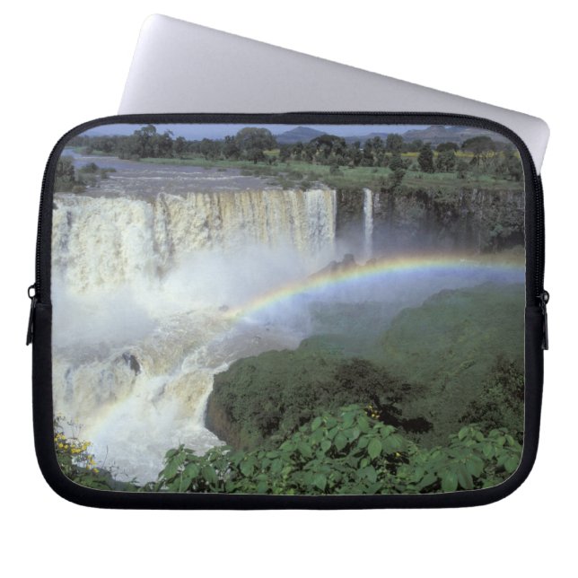 Africa, Ethiopia, Blue Nile River, Cataract. 2 Laptop Sleeve (Front)