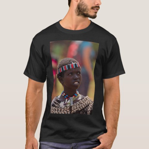 Africa Ethiopia Omo region Ari Tribe woman T_Shirt