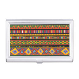 Africa Ethnic Art Pattern  Business Card Case