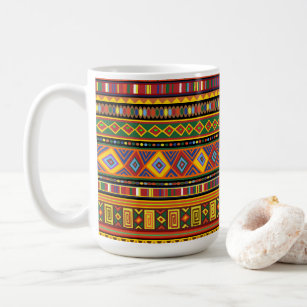 Africa Ethnic Art Pattern  Coffee Mug