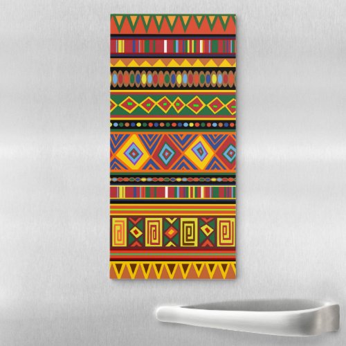 Africa Ethnic Art Pattern  Magnetic Notepad