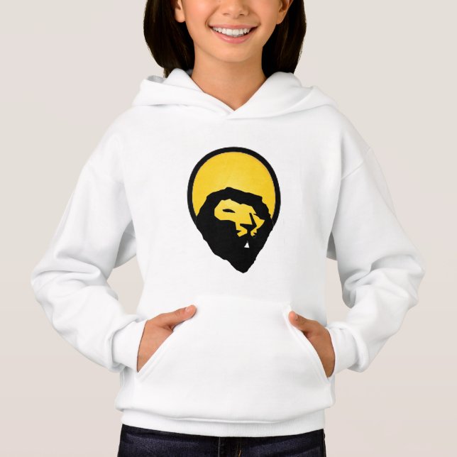Africa face loin T-Shirt Hoodie (Front)