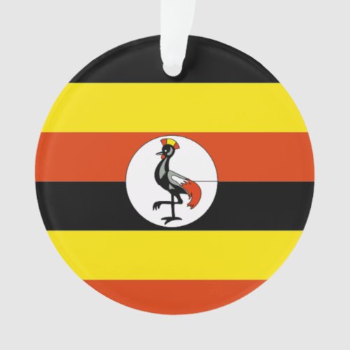 Africa Flag of Uganda Ornament