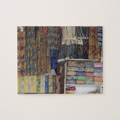 Africa Ghana Accra Accra Textile  Handicraft Jigsaw Puzzle