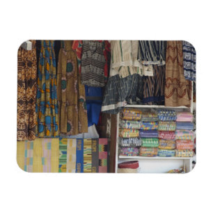 Africa, Ghana, Accra. Accra Textile & Handicraft Magnet