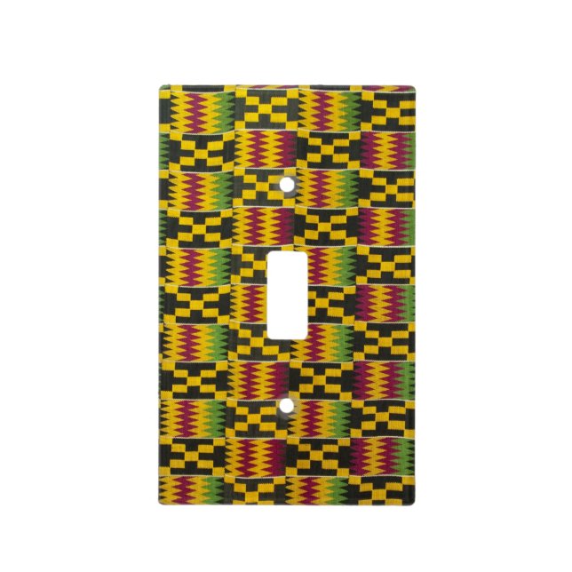 Africa, Ghana, Accra. National Museum, regarded 2 Light Switch Cover (Front)