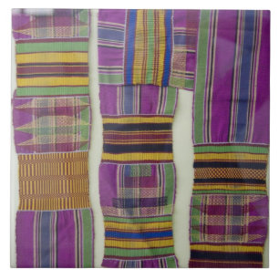 Africa, Ghana, Accra. National Museum, regarded Tile