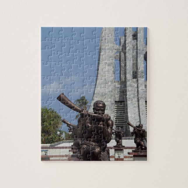 Africa, Ghana, Accra. Nkrumah Mausoleum, final 2 Jigsaw Puzzle (Vertical)