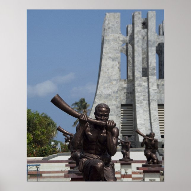 Africa, Ghana, Accra. Nkrumah Mausoleum, final 2 Poster (Front)