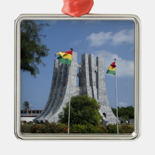 Africa Ghana Accra Nkrumah Mausoleum final 3 Metal Ornament