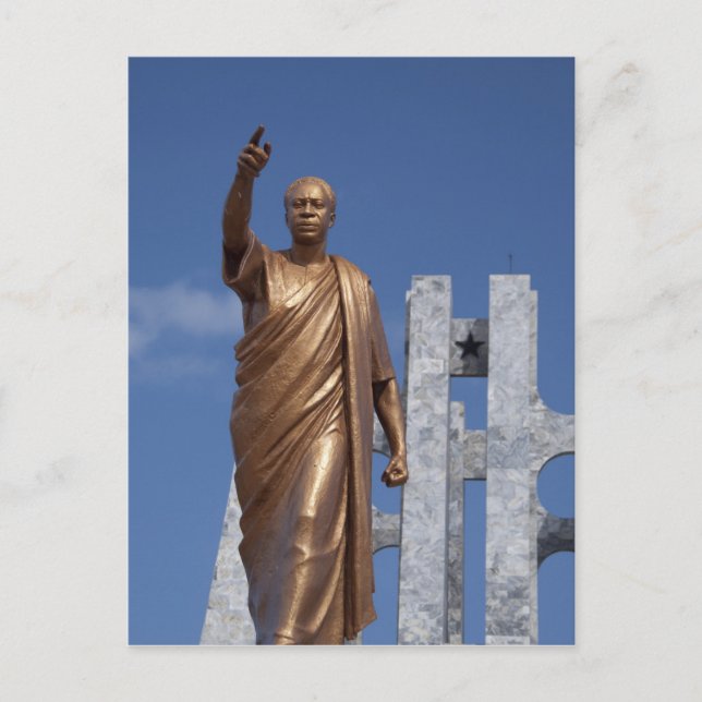 Africa, Ghana, Accra. Nkrumah Mausoleum, final Postcard (Front)